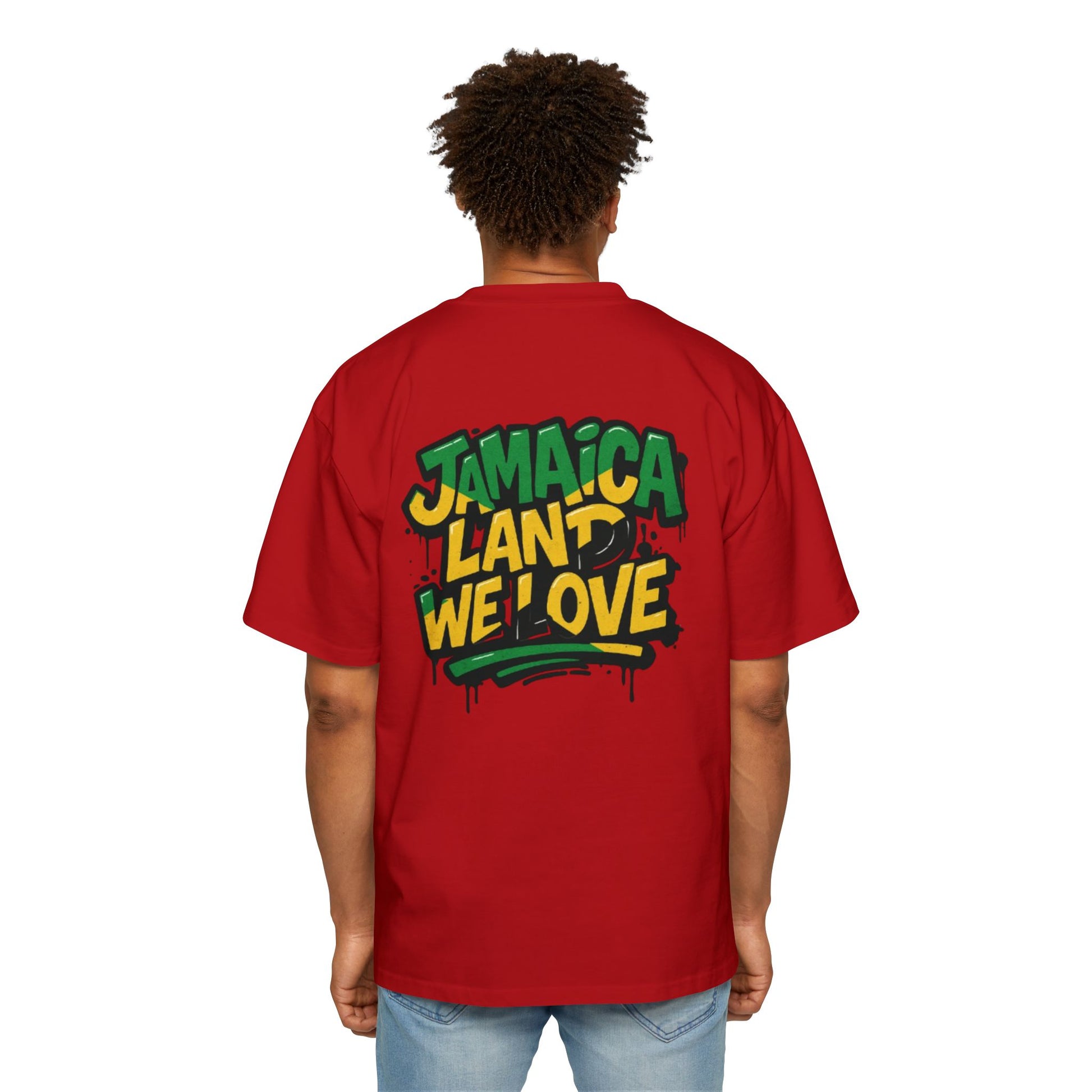 Jamaican Pride Oversized Tee, Loyalty Family Graphic Shirt,