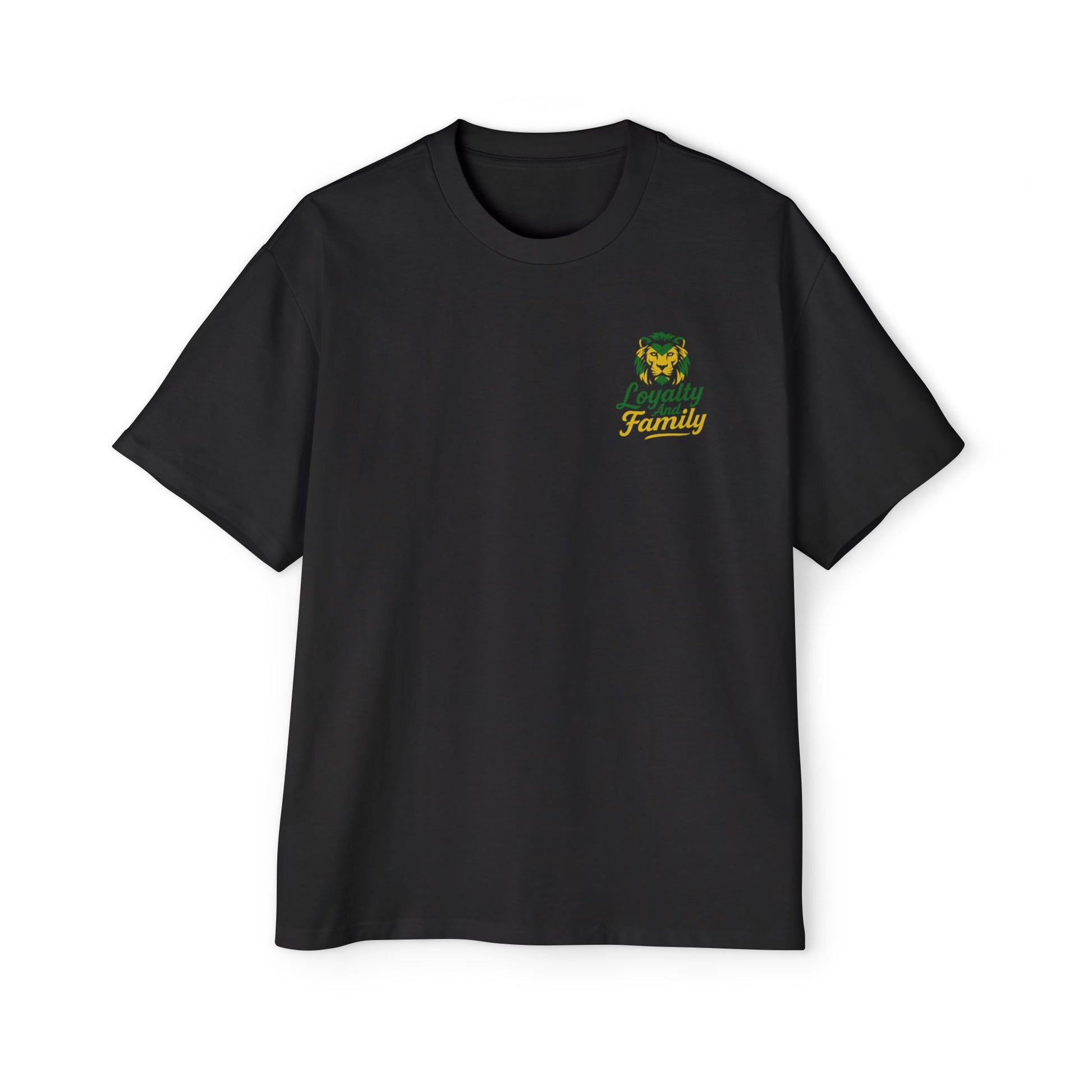 Jamaican Pride Oversized Tee, Loyalty Family Graphic Shirt,