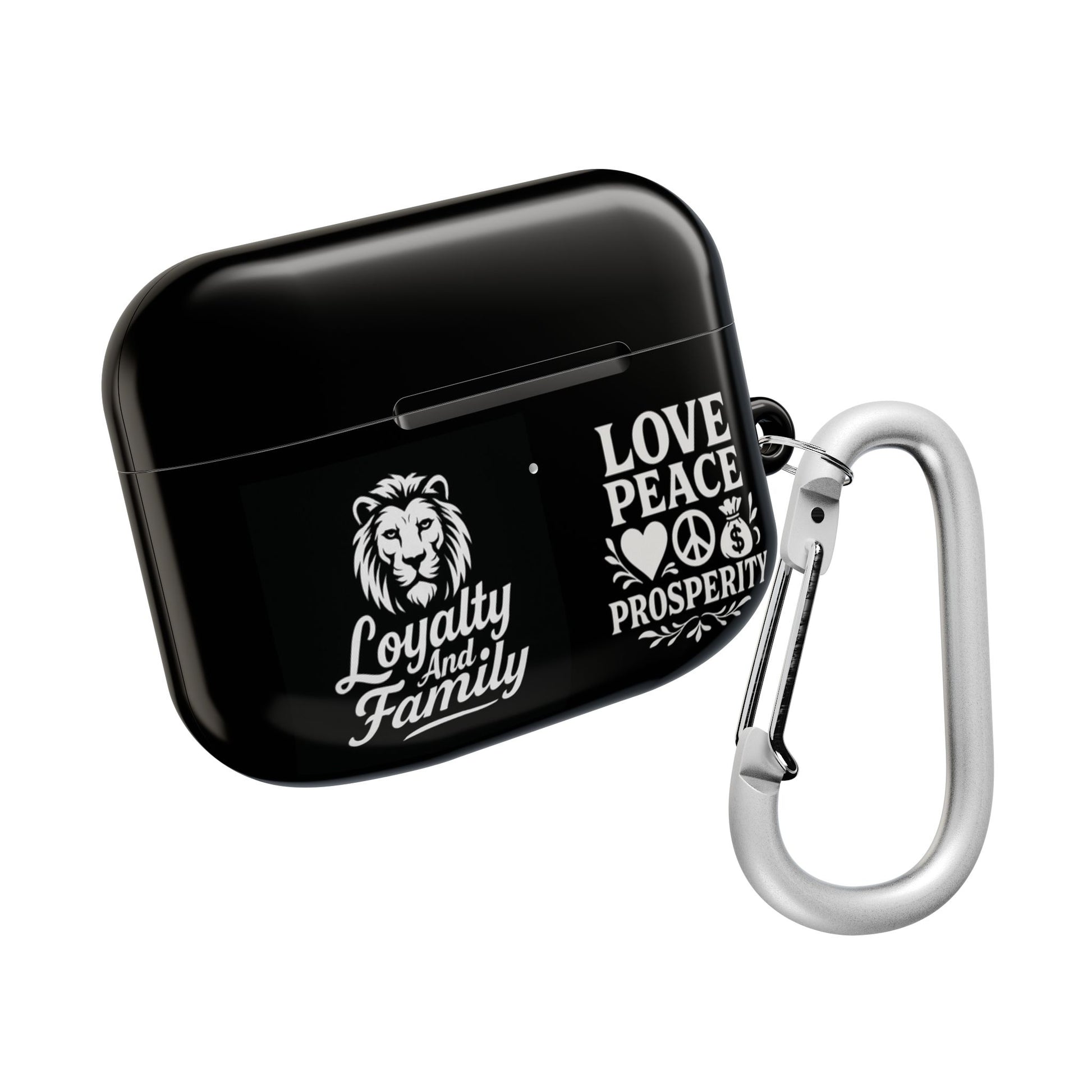 AirPod Case - Loyalty and Family, Love Peace Prosperity Edition